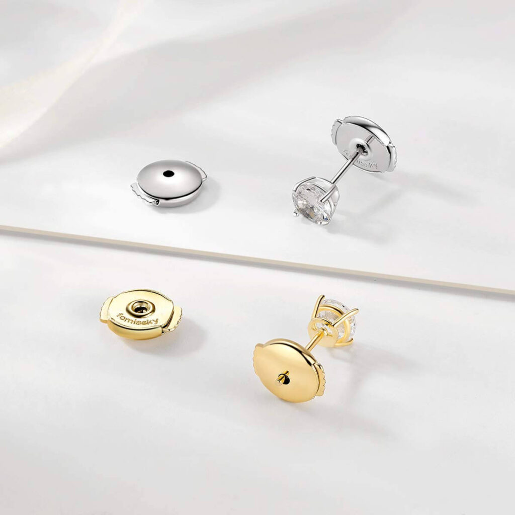 گوشواره با قفل لاپوست (La Pousette / Locking Back / Guardian Back)
